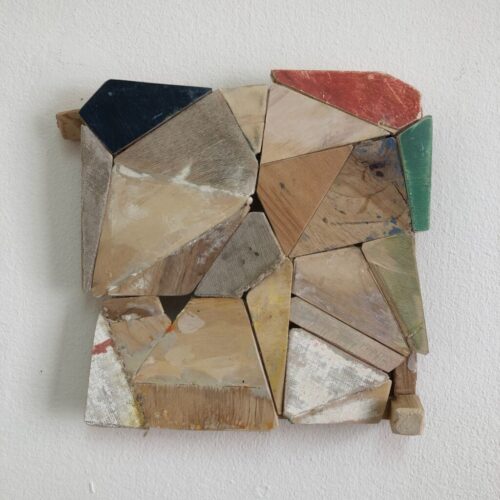 2 Something, 25 x 25 cm eggtempera on plywood, 2023