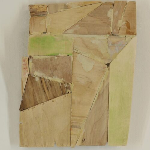 7) Style 2022 29 x 22 cm eggtempera on waste wood